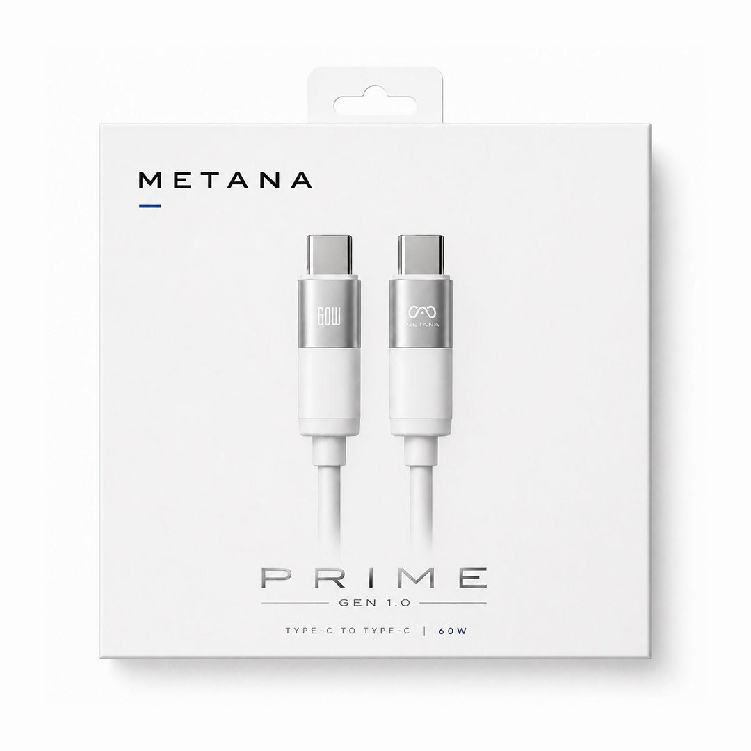 Prime Gen 1.0 60W Type-C to Type-C Cable Fast Charging 1M - Grey